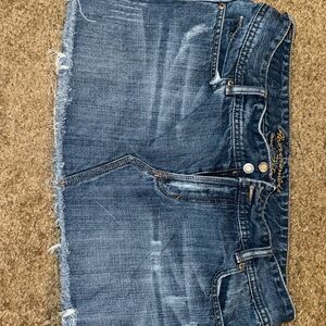 Vintage Abercrombie Jean Mini Skirt